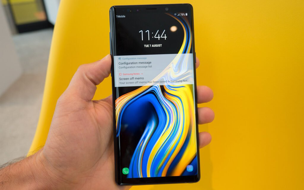 resale value of note 9