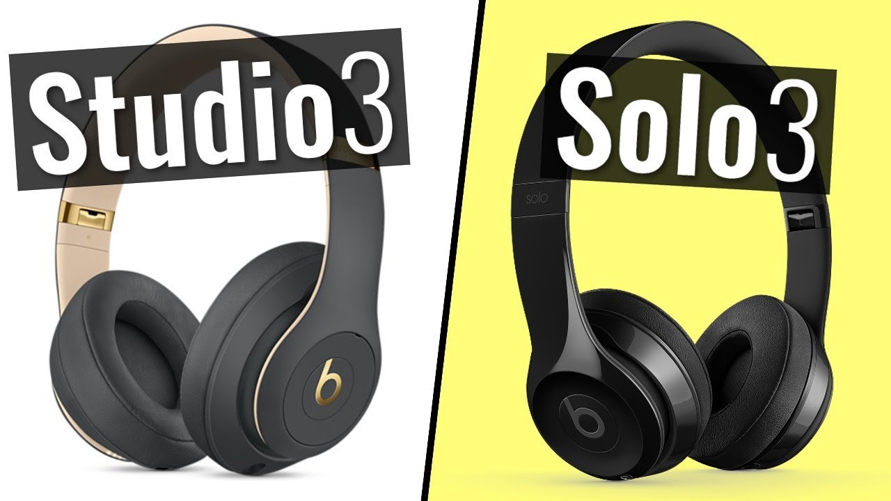 Solo 3 Studio 3: Which Best Beats