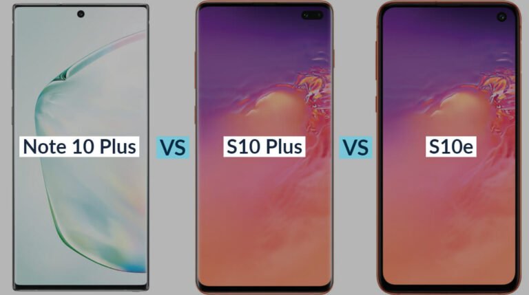 galaxy note 10 vs galaxy s10 plus