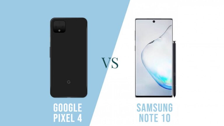 Google Pixel 4 vs Samsung Note 10: Which One is Better? - The World's