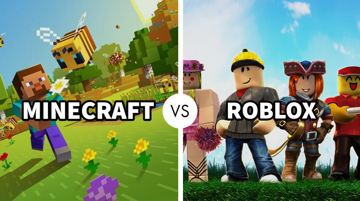 Minecraft Versus Roblox Roblox