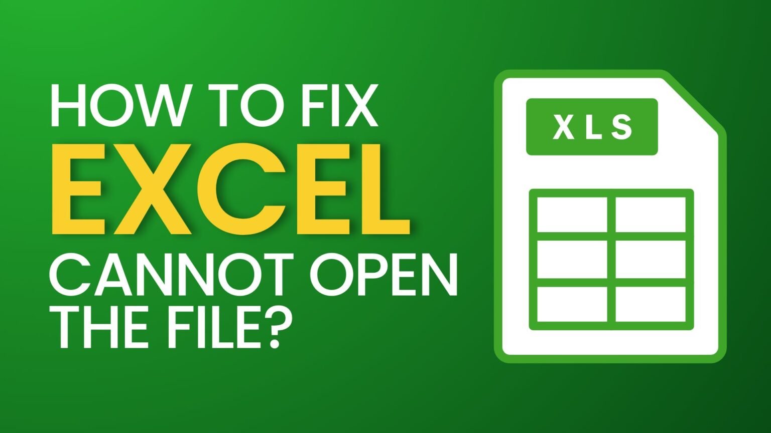 How To Fix Excel Cannot Open The File 3 Methods The Worlds Best And Worst 1307